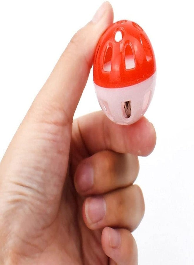 KittuPet Cat Toy Balls with Bell Inside Plastic Kitten Chase Toys Jingle Bell Ball for Cat Indoor Training 6pcs - Image 2